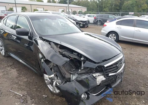 2013 Infiniti M37X X z USA, uszkodzony, nr VIN JN1BY1AR4DM602728